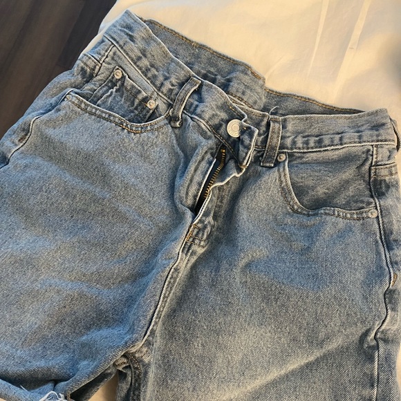 Yesstyle Jean shorts Bermuda length - high waisted - Picture 1 of 4